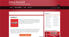 Desktop Screenshot of dating-internet.nl